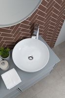 Раковина накладная Aquanet арт-MOON-1 — фото 14, Раковины накладные