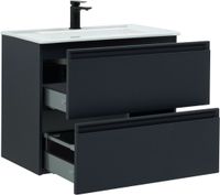 Тумба под раковину Allen Brau Eclipse 80 1.E1002.AM антрацит матовый — фото 4, Тумбы под раковину