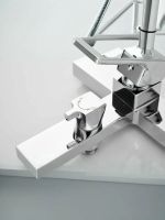 Смеситель для ванны с душем BELZ, хром, арт-B60658 — фото 10, Смеситель для ванны
