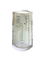 Кабина KORRA90T душевая Ceruttispa (90x90x205) — фото 7, Душевые кабины