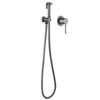 Смеситель ABBER Emotion AF8825NG с гигиеническим душем, никель — фото 2, Гигиенические души