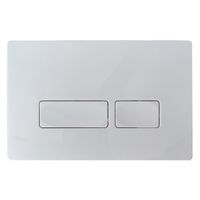 Кнопка CR02WH смыва для инсталляций Ceruttispa (белая, матовая) — фото 1, Кнопки смыва