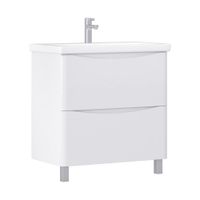 Тумба под раковину VIGO Glem 80 напольная белый (324) — фото 1, Тумбы под раковину