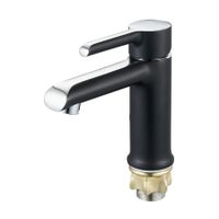 Смеситель для раковины G.Lauf ZOK1-A036YB, хром/черный — фото 1, Смесители для раковины