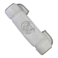 Коврик д/WC 60х60 см., вышивка логотип MIGLIORE, белый, окантовка серебро арт-31920 — фото 5, Коврики для ванной комнаты