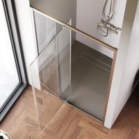 Товар: W90G-100-1P-MT Gem дверь душевая распашн 100x195,серебро, стекло прозрачн - фото 1 W90G-100-1P-MT Gem дверь душевая распашн 100x195,серебро, стекло прозрачн — фото 1, Распашные душевые двери