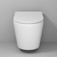 Товар: Унитаз подвесной Grossman Fly GR-4478MS (520х360х350) безободковый,белый матовый с тонкой крышкой,микролифт,1 место - фото 2 Унитаз подвесной Grossman Fly GR-4478MS (520х360х350) безободковый,белый матовый с тонкой крышкой,микролифт,1 место — фото 2, Подвесные унитазы