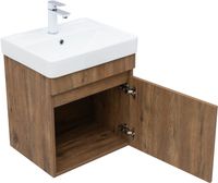 Тумба под раковину Aquanet Оптима 50 дуб рустикальный 00344794 — фото 8, Тумбы под раковину