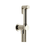 Гигиенический душ, Gessi, шланг-есть, длина шланга, мм-1250, держатель-есть, на 1/2”, цвет-Nickel PVD арт-14331.720 — фото 1, Гигиенические души