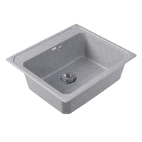 Мойка "Кардинал" 570, серый СМс 29.030.D0570.408 — фото 1, Кухонные мойки