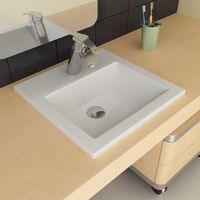 Раковина врезная на столешницу 600х420х140 3042 — фото 2, Раковины встраиваемые сверху