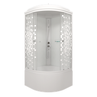 Товар: ДК Мозаика 90*90 Б (9 мест+сифон D50) арт-Щ0000061834 - фото 3 ДК Мозаика 90*90 Б (9 мест+сифон D50) арт-Щ0000061834 — фото 3, Душевые кабины