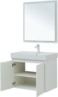 Мебель для ванной Aquanet Nova Lite 75 белый глянец (2 дверцы) арт-00302535 — фото 9, Комплекты мебели для ванной