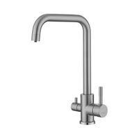 Смеситель для кухни с подключением фильтра воды Haiba , хром арт-HB43829 — фото 1, Смесители для кухни