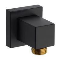 Товар: Подключение душевого шланга Bossini V00240.073 цвет черный матовый - фото 2 Подключение душевого шланга Bossini V00240.073 цвет черный матовый — фото 2, Шланговые подключения