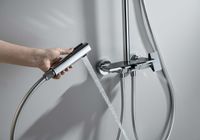 ПОЛАРИС душевая система (смеситель для ванны) 295х195мм арт-AQ3040CR — фото 6, Душевые стойки