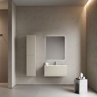 Товар: Тумба подвесная SANCOS Snob R 1.0 890х445х406, c одним ящиком оснащенным доводчиками, Beige Soft , арт. арт-SNR1.090CE - фото 5 Тумба подвесная SANCOS Snob R 1.0 890х445х406, c одним ящиком оснащенным доводчиками, Beige Soft , арт. арт-SNR1.090CE — фото 5, Тумбы под раковину