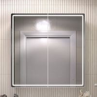 Зеркальный шкаф VIGO Geometry Classic 80 подвесной белый (118) — фото 2, Зеркальные шкафы в ванную