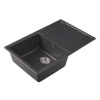 Мойка "Консул" 760, черный FG 23.020.C0760.102 — фото 1, Кухонные мойки