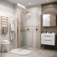 Товар: Боковая стенка Grossman Pragma (90х195) золото сатин,стекло прозрачное, 1 место арт-200.K33.03.90.32.00 - фото 5 Боковая стенка Grossman Pragma (90х195) золото сатин,стекло прозрачное, 1 место арт-200.K33.03.90.32.00 — фото 5, Боковые стенки