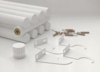 Отопительный радиатор Сунержа Эстет-11 EU50 1200х225 5 секций Матовый белый арт-30-0312-1205 — фото 3, Радиаторы отопления