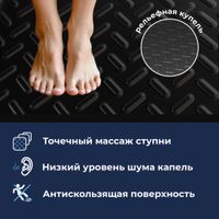 Товар: Душевой поддон керамический RGW CR-099-B 90x90, черный, квадратный, арт-19170199-04 - фото 5 Душевой поддон керамический RGW CR-099-B 90x90, черный, квадратный, арт-19170199-04 — фото 5, Керамические душевые поддоны