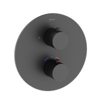 Товар: Душевой комплект с термостатом SANCOS Etna, с внутренней частью, черный матовый, арт. SC9010MB - фото 2 Душевой комплект с термостатом SANCOS Etna, с внутренней частью, черный матовый, арт. SC9010MB — фото 2, Встраиваемые душевые комплекты