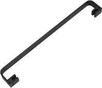 Рейлинг для полотенцесушителя Allen Brau Infinity 8.21007.BBA черный браш — фото 1, Комплектующие для полотенцесушителей