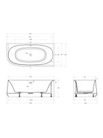 Акриловая ванна угловая правосторонняя CEZARES арт-CZR-LUX-CORNER-165-80-58-R — фото 6, Акриловые ванны