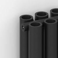 Отопительный радиатор Сунержа Эталон-00 1800х128 2 секции Тёмный титан муар арт-15-0334-1802 — фото 1, Радиаторы отопления