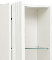 Шкаф-пенал подвесной MONACO 35 /белый софт/универсальный/ AQUA DE MARCO 3035WFMON — фото 6, Шкафы для ванной