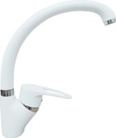 GF Смеситель для кухни, выс.пов.излив 204мм(к/40), р/ОД, иней, GF- 1024 иней — фото 1, Смесители для кухни