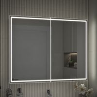 Товар: Зеркальный шкаф VIGO Geometry Comfort 100 подвесной белый (222) - фото 6 Зеркальный шкаф VIGO Geometry Comfort 100 подвесной белый (222) — фото 6, Зеркальные шкафы в ванную