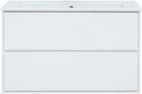 Тумба под раковину Aquanet Милан 105 белый глянец арт-00339970 — фото 5, Тумбы под раковину