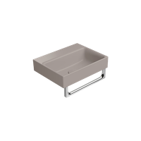 Товар: раковина подвесная/встраиваемая NUBES 40x32 без перелива серый беж матовый арт-9684105 - фото 3 раковина подвесная/встраиваемая NUBES 40x32 без перелива серый беж матовый арт-9684105 — фото 3, Раковины подвесные