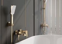 Смеситель для ванны BELZ , золото арт-B60507-5 — фото 1, Смеситель для ванны