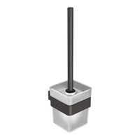 Ершик для унитаза SMOOTH LINE с держателем, графит арт-9766021 — фото 3, Ершики для унитаза