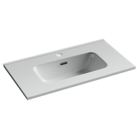 Раковина мебельная накладная Compact 710x395x170, цвет белый арт-CN7029 — фото 1, Раковины накладные