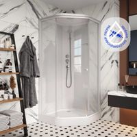 Товар: Ограждение VIVA90B N душевое Ceruttispa без поддона (90x90x195) - фото 1 Ограждение VIVA90B N душевое Ceruttispa без поддона (90x90x195) — фото 1, Прямоугольные душевые уголки