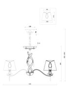 Товар: Люстра Freya FR2001PL-05G - фото 2 Люстра Freya FR2001PL-05G — фото 2, Люстры