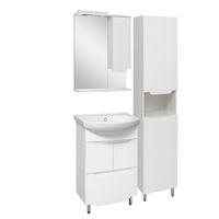 Зеркальный шкаф VIKTORIA 55 /правый/ AQUA DE MARCO 1055CVIC/R — фото 5, Зеркальные шкафы в ванную