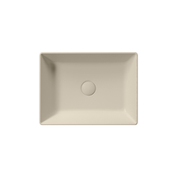 Товар: раковина накладная KUBE X 50x37 без перелива бежевый матовый арт-942908 - фото 1 раковина накладная KUBE X 50x37 без перелива бежевый матовый арт-942908 — фото 1, Раковины накладные