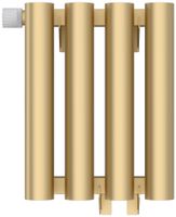 Отопительный радиатор Сунержа Кумир-0 EU50 левый 300х260 4 секции Матовая шампань арт-022-0350-3004 — фото 6, Радиаторы отопления