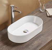 Раковина Azario накладная 600х380х130 белая арт-AZ-78330D — фото 1, Раковины накладные