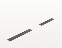 Трап душевой, Gessi, Shower outfit DRAINS, 80 см. для GEBERIT Cleanline/VIEGA Advantix Cleviva, цвет-Black Metal Brushed PVD арт-67055.707 — фото 2, Трапы для душа