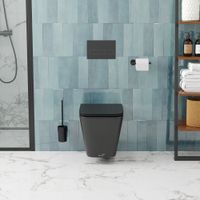 Товар: Унитаз MAIELLA Aria MB подвесной безободковый черный матовый, ТЕРМООБЖИГ (не плёнка) Ceruttispa (500х350х320) арт-CT9163 - фото 1 Унитаз MAIELLA Aria MB подвесной безободковый черный матовый, ТЕРМООБЖИГ (не плёнка) Ceruttispa (500х350х320) арт-CT9163 — фото 1, Подвесные унитазы