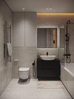 Agger Унитаз подвесной безободковый белый с инсталляцией, микролифт, кнопка смыва белая арт-ATI03100+APB188 — фото 13, Комплекты унитаз + инсталляция