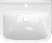 Раковина КЕРАМИН СКВЭА 55 белый глянец CDB00024894 арт-4810531139867 — фото 2, Раковины подвесные