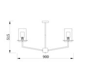 Товар: Подвесной светильник Freya FR5206PL-08FG - фото 2 Подвесной светильник Freya FR5206PL-08FG — фото 2, Подвесные светильники