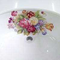 Товар: Раковина Bronze de Luxe Alsace , белый арт-1707 - фото 3 Раковина Bronze de Luxe Alsace , белый арт-1707 — фото 3, Раковины встраиваемые снизу